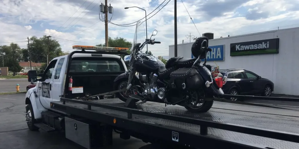 Porsche sendo transportado